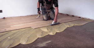 fitting wood flooring 1