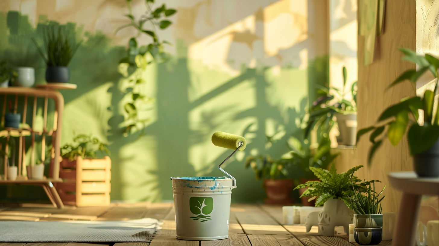 Article par Succi Peinture sur les peintures écologiques et leur intérêt en 2025